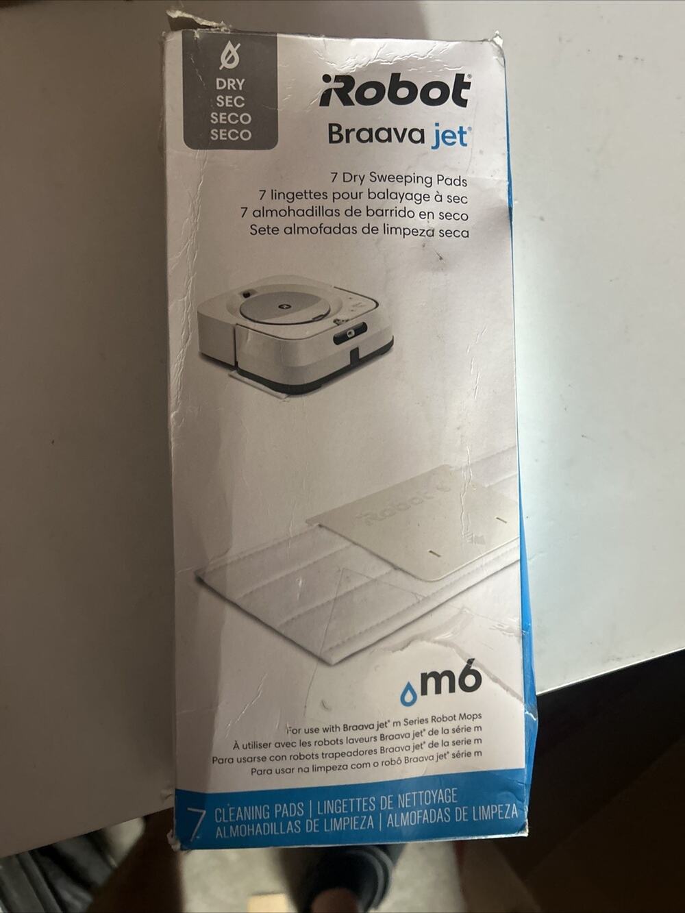 7 Dry Sweeping Pads iRobot Braava Jet M Series Robot Mops m6